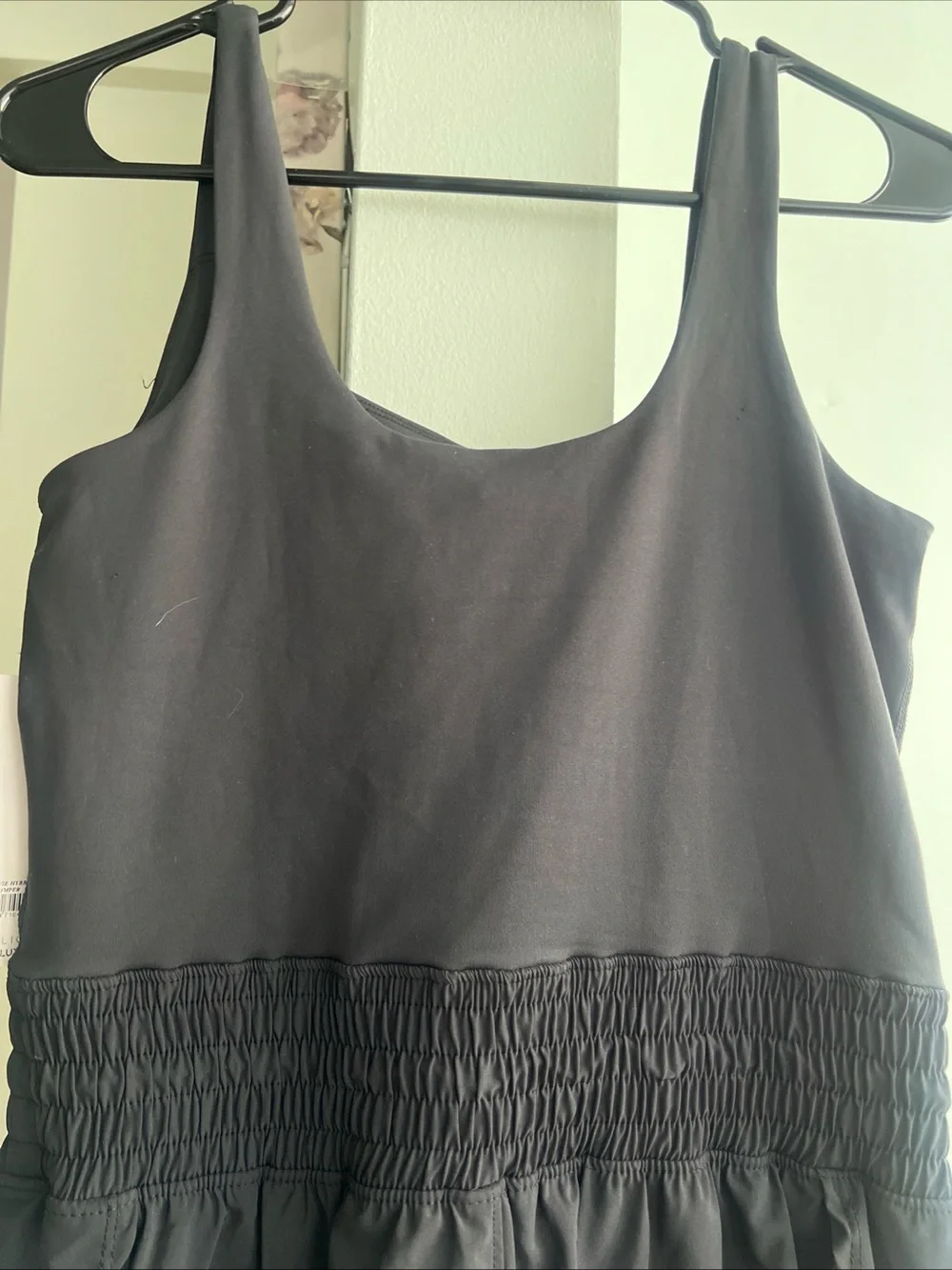 Yogalicious Lux Short Romper Black  NWT Size medium
